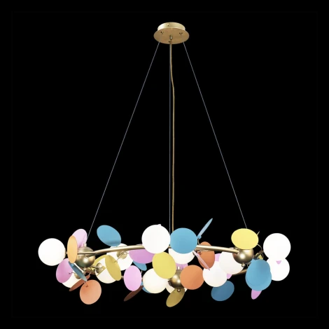 Подвесная люстра Loft IT Matisse 10008/1050 mult (220V, на тросе, шарики)