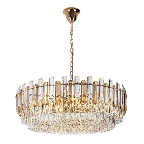 Подвесная люстра хрустальная Modelux MODELUX ML.9006.16 GD-BR