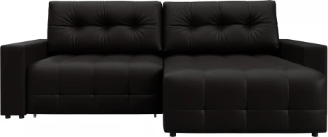 Диван угловой с полками Лига-053 НПБ Лига Диванов (Экокожа) арт.128942