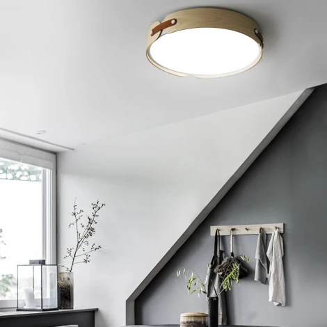 Потолочный светильник круглый Range 3 D72 Light Wood ImperiumLoft Range03 (195543-26) (LED, 220V, круглые)