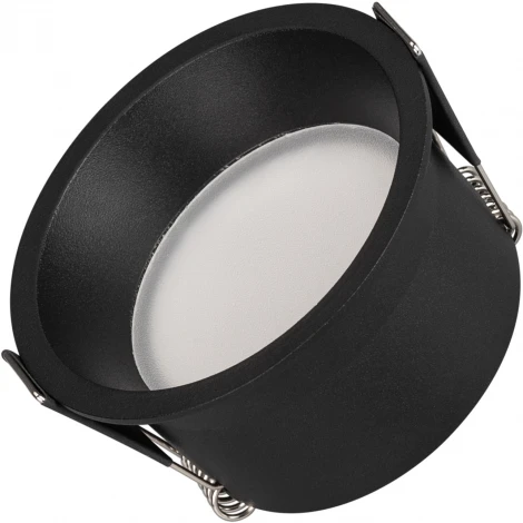 Светильник встраиваемый LED MS-BREEZE-BUILT-R82-9W Day4000 (BK, 80 deg, 230V) (Arlight, IP20 Металл) 035610