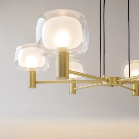 Подвесной светильник Vision MOD411PL-06G Maytoni (220V, на проводе)