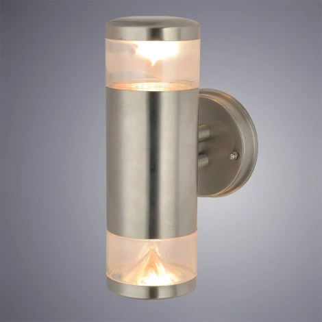 Настенный светильник уличный Arte Lamp Intrigo A8161AL-2SS