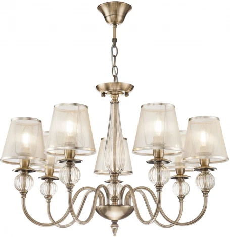 Подвесная люстра Freya Inessa FR2685PL-07BZ (220V, на цепи)