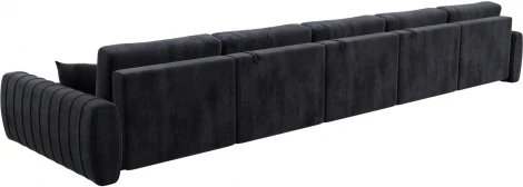 Диван П-образный Лига-057 НПБ МегаЛонг Лига Диванов (Велюр) арт.129365