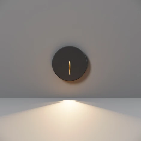 Подсветка ступеней лестницы встраиваемая Lock O014SL-L3B3K (LED, 220V, круглые, IP54)