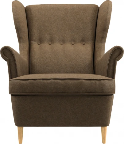 БЕНОН Кресло тканевое коричневый D1 furniture арт.AAA41697002