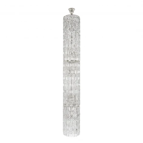 Подвесная люстра каскадная Arti Lampadari Lazio E 1.9.35.501 N (220V, хрусталь)