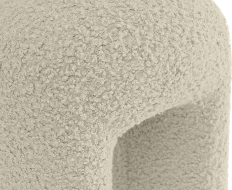 Пуф ОГОГО Shaggy (Искусственный мех/Бежевый)