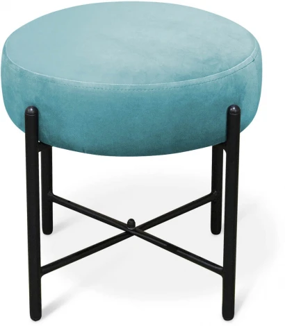 Банкетка SHT-B4 голубая пастель/черный муар Sheffilton 2347987701