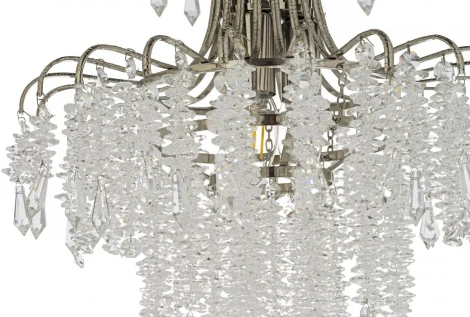 Подвесная люстра Arti Lampadari Erli E 1.5.40.105 N (220V, хрусталь, на цепи)