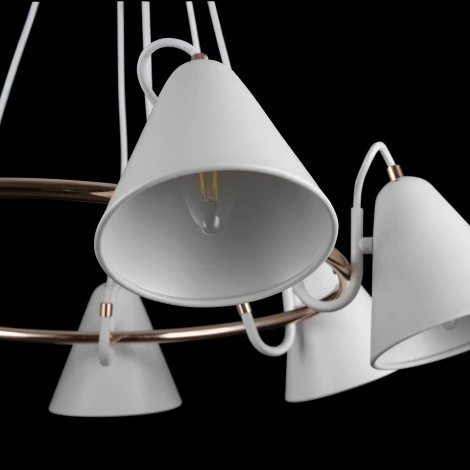 Подвесная люстра Freya Falke FR8001PL-07WG (220V, на тросе)