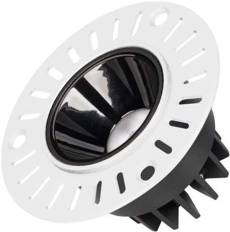 Светильник встраиваемый LED MS-ATLAS-TRIMLESS-R50-8W Day4000 (BK, 32deg, 230V) (Arlight, IP20 Металл) 036134