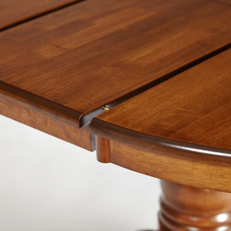 Стол NAVARRESE (mod. E-R36R+12AV NMO-2A) rustic oak (дуб) (дерево гевея/мдф)