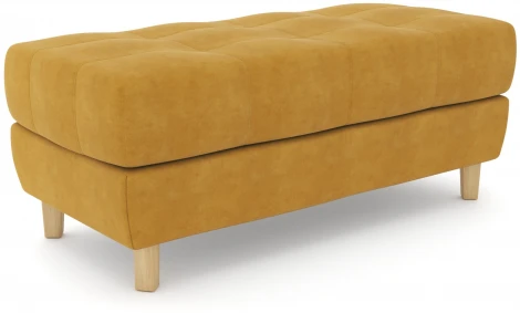 Банкетка Arsko Герберт горчичный велюр