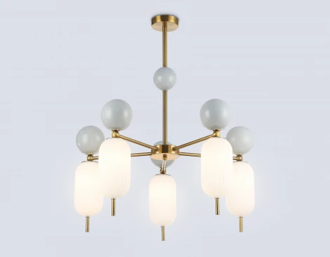 Потолочная люстра на штанге Ambrella High Light LH53104 (220V, шарики)