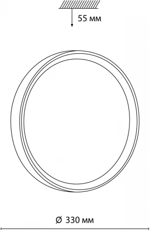 Настенно-потолочный светильник Woodi 7603/CL Sonex (LED, 220V, круглые, IP43)