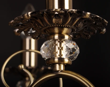 Подвесная люстра Abrasax Daniela SY40078/5 (220V, на цепи, свеча)