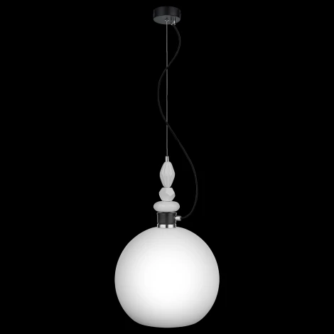 Подвесной светильник 33 Идеи PND182.01.17CH.003BL-S37WH (220V, на тросе, шар)