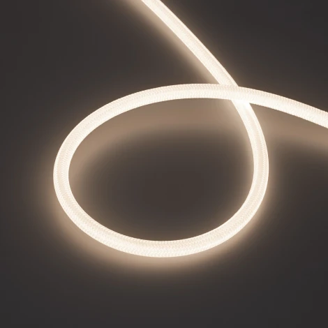 Светодиодная лента герметичная MonLIGHT-COTTON-TOP-S-M560-D13xmm 24V Day4000 (11 W/m, IP65, 5m, wire x1) (Arlight, Вывод прямой, 3 года) 048143