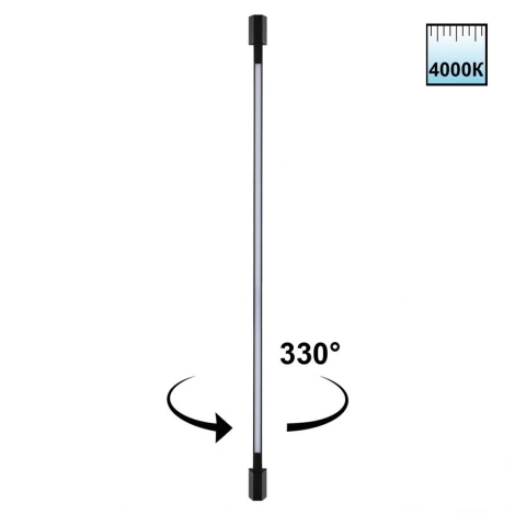 Настенный уличный светильник светодиодный Novotech Vespera 359891 черный IP54 LED 12W 4000К 220-240V