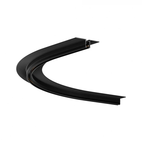 Радиусный угол для встраиваемого шинопровода черный ST Luce Super5 ST066.409.01
