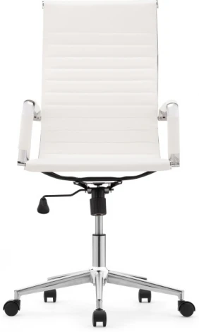 Компьютерное кресло Woodville Reus pu white / chrome
