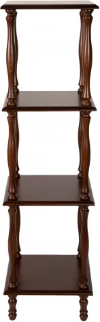 Этажерка П 8 средне-коричневый от фабрики Mebelik
