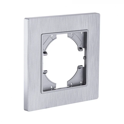 Рамка 1-постовая серый Kollinger Eleganz Plex EP1GY