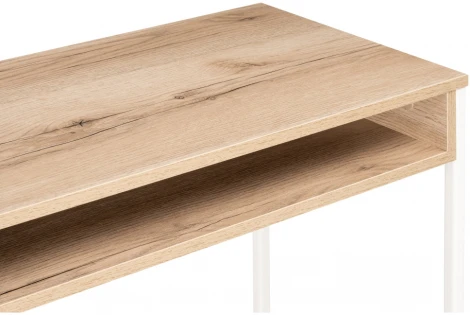 Письменный стол Notta Лео Лофт дуб делано светлый / белый матовый 489677