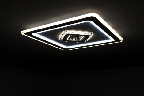 Потолочная люстра светодиодная с ДУ Ritter Crystal 3D 52367 3