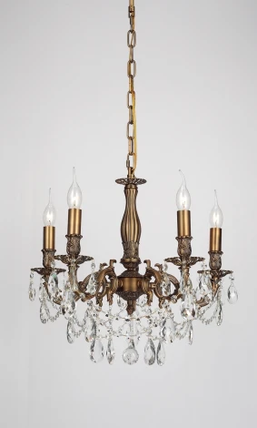 Подвесная люстра Lucia Tucci Firenze 141.5 antique (220V, на цепи, подсвечник, свеча)