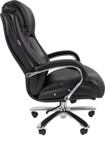 Компьютерное кресло CHAIRMAN 402 кожа (Металл,Экокожа/Черный)