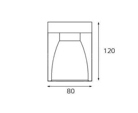 Потолочный светильник Korrida MRC0821S-1 black