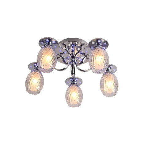 Потолочная люстра IDLamp Elnora 202/5PF-Chrome