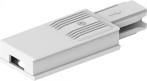 Токовод-коннектор для однофазного шинопровода, белый Feron LD1012 41985