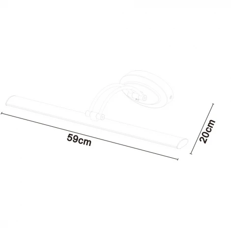 Подсветка для картин Arte Lamp Picture Lights Led A5612AP-1CC