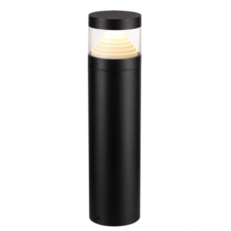 Наземный уличный светильник светодиодный Odeon Light Hulk 7140/20GL черный/акрил/металл IP65 LED 20W 672Лм 360° 3000K 220V (круглые)