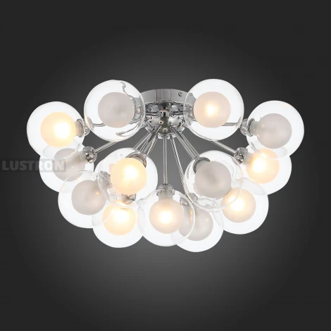 Потолочная люстра ST Luce Dualita SL431.102.15 (220V, шарики, молекулы)