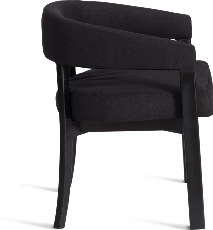 Стул SURTUR Tetchair (Дерево вяз,Лен/Черный) арт.24403