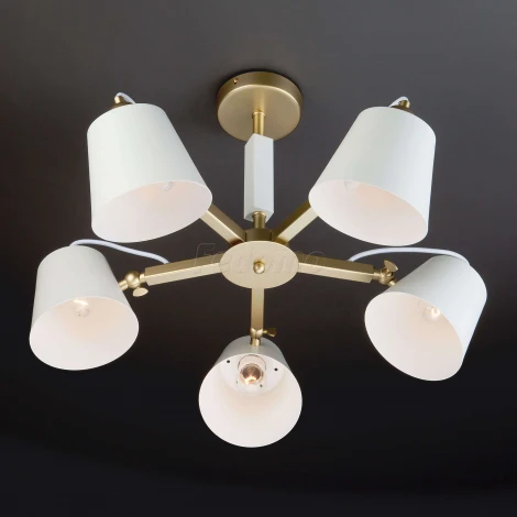 Потолочная люстра Eurosvet Frozen 70083/5 золото