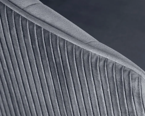 Стул барный DOBRIN DARCY GOLD (серый велюр (1922-19)) 5025_GoldBase-LM GOLD, цвет сиденья серый (1922-19), основания золото