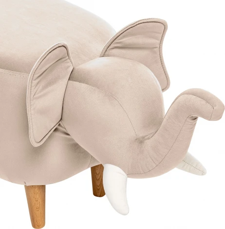 Пуф Leset Slon COMBI (Фанера,Брус/Велюр) Leset арт.2500000189937