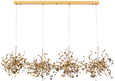 Подвесной светильник Crystal Lux Garden SP3х4 L1600 GOLD (220V, на проводе, ветки)