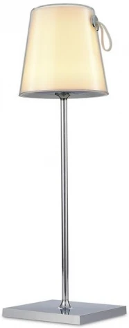 Настольная лампа ST Luce Portali SL1009.104.01 Хром/Белый LED 1*5W 3000K+RGB