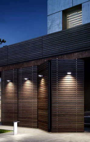 Настенный светильник уличный на солнечной батарее Mantra Yeti 7098 (LED, 220V, датчик освещенности, сенсорный выключатель, IP54)