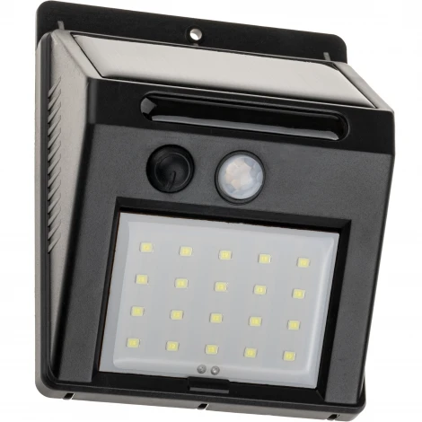 Настенный светильник уличный светодиодный на солнечных батареях с датчиком движения duwi 24297 0