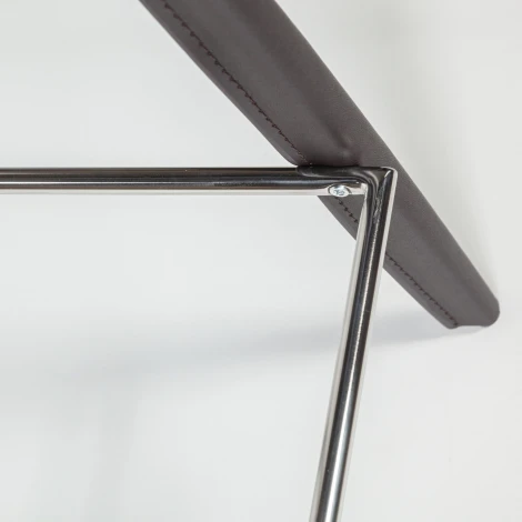 Стул полубарный Top Concept Austin, кожа коричневый