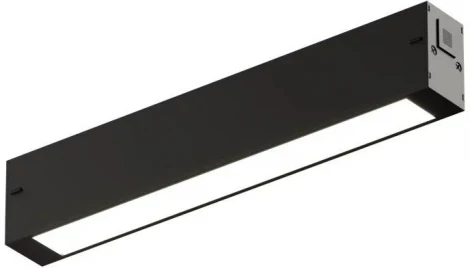 Трековый светильник однофазный 220V 9W Denkirs Simple Linear DK8203-BK (LED)