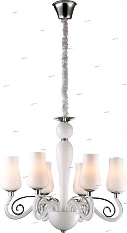 Подвесная люстра Arte Lamp Biancaneve A8110LM-6WH